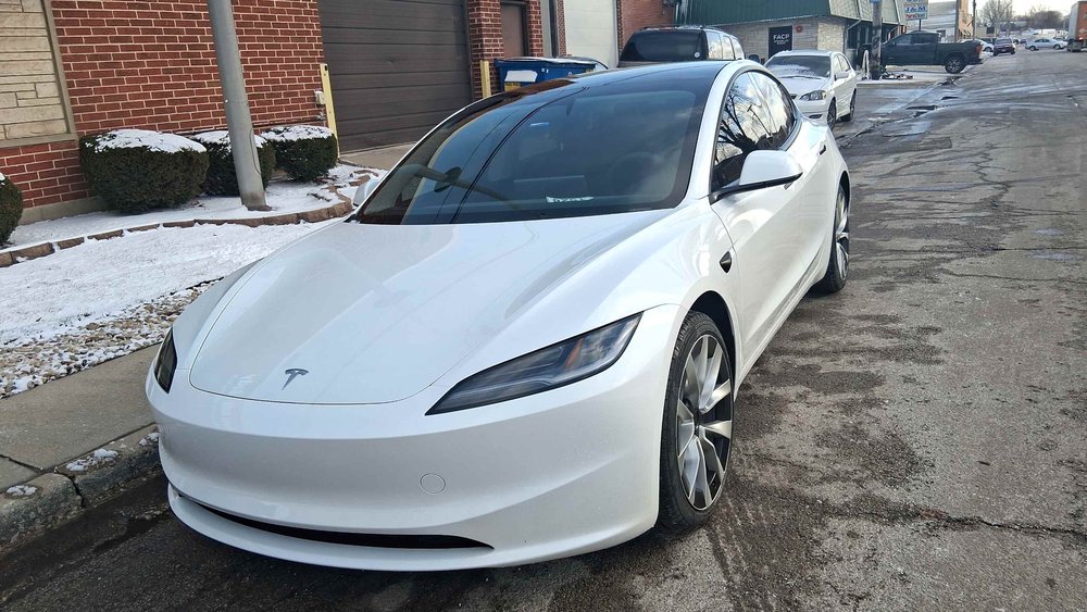 Auto body restoration at Midwest Auto Body Shop, Melrose Park, IL