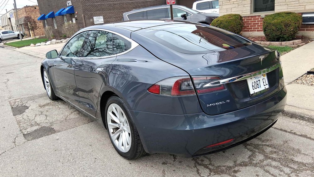 Vehicle restoration at Midwest Auto Body Shop, Melrose Park, IL