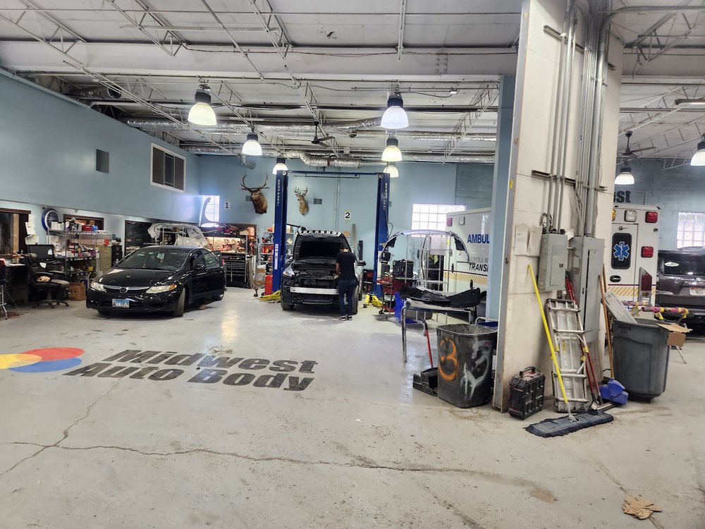 Tesla Certified Collision Repair work at Midwest Auto Body Shop